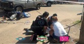 Grave Accidente Entre Moto Y Camioneta, Saldo Un Herido.-