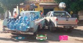 Daños Materiales En Colisión Entre Dos Camionetas.-