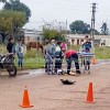 Accidente en el barrio Arturo Illia: una menor fue trasladada al hospital