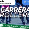 Rollers en acción: deporte y solidaridad en movimiento.