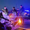Accidente en Ruta Nacional 123: un auto embistió a un caballo que se cruzó de manera imprevista