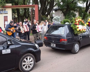 Despedida a Ruperto Alegre en su paso final 