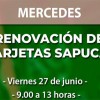 Renovaciòn de las tarjetas Sapucay en Mercedes