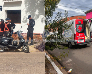 Colisión entre dos motocicletas en la mañana del sábado en Mercedes