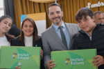Juan Pablo Valdés celebró el aniversario de Bonpland con obras, viviendas y tecnología para los vecinos
