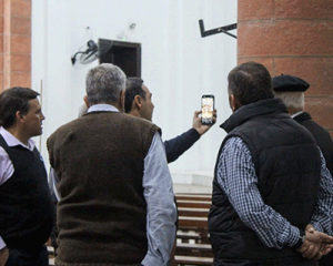 Visita institucional y recorrida de obras en la ciudad