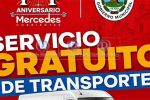 Mercedes: habrá transporte gratuito este domingo 5 de julio para asistir al acto oficial