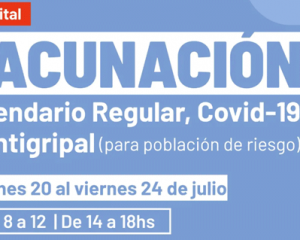 Salud Pública insta a completar esquemas de vacunas del calendario y la antigripal para grupos de riesgo