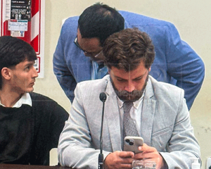 La defensa de Matías Ríos pidió una condena de un año y seis meses de prisión en suspenso