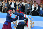 El gobernador Valdés presidió en Saladas el acto por el primer Dia Provincial del Granadero Correntino