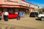 Colisión entre dos Volkswagen Gol en Rivadavia y San Martín