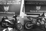 Recuperaron una motocicleta robada y secuestraron otra con pedido de captura en Mercedes