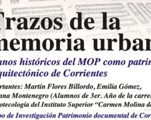 Estudiantes de Bibliotecología presentan una investigación sobre planos históricos de Corrientes