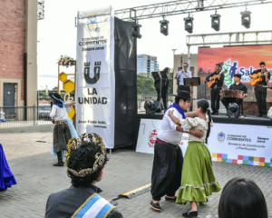 Saladas mostró su cultura, sus tradiciones y su producción en La Unidad