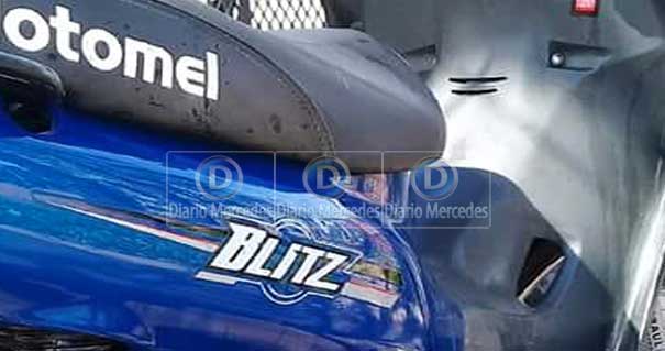 Sustrajeron En La Noche Del Sábado Una Moto De La Esquina Del Polideportivo.-