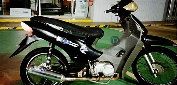 Solicitan ayuda para recuperar una Motomel Blitz robada en Wild!