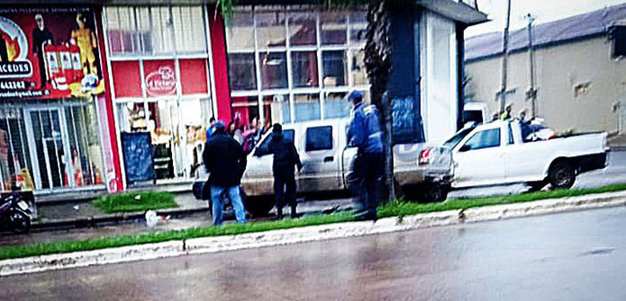 Choque en Avenida San Martín: Emergencia en Escena