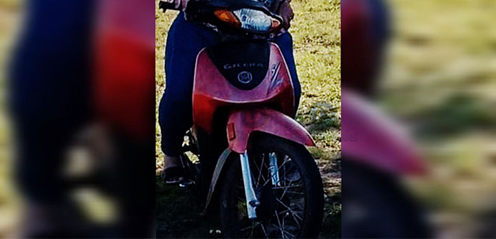 Robo de motocicleta en el barrio Castelo