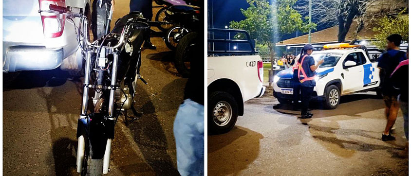 Aprehensiones y Secuestro de Motocicletas en Mercedes