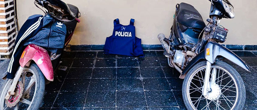 Recuperan dos motocicletas robadas en Mercedes