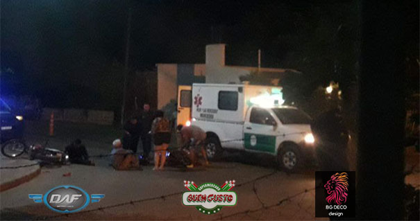 Grave accidente en Barrio Itatí: dos heridos