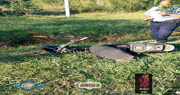 Recuperan motocicleta toda desguazada denunciada como sustraída